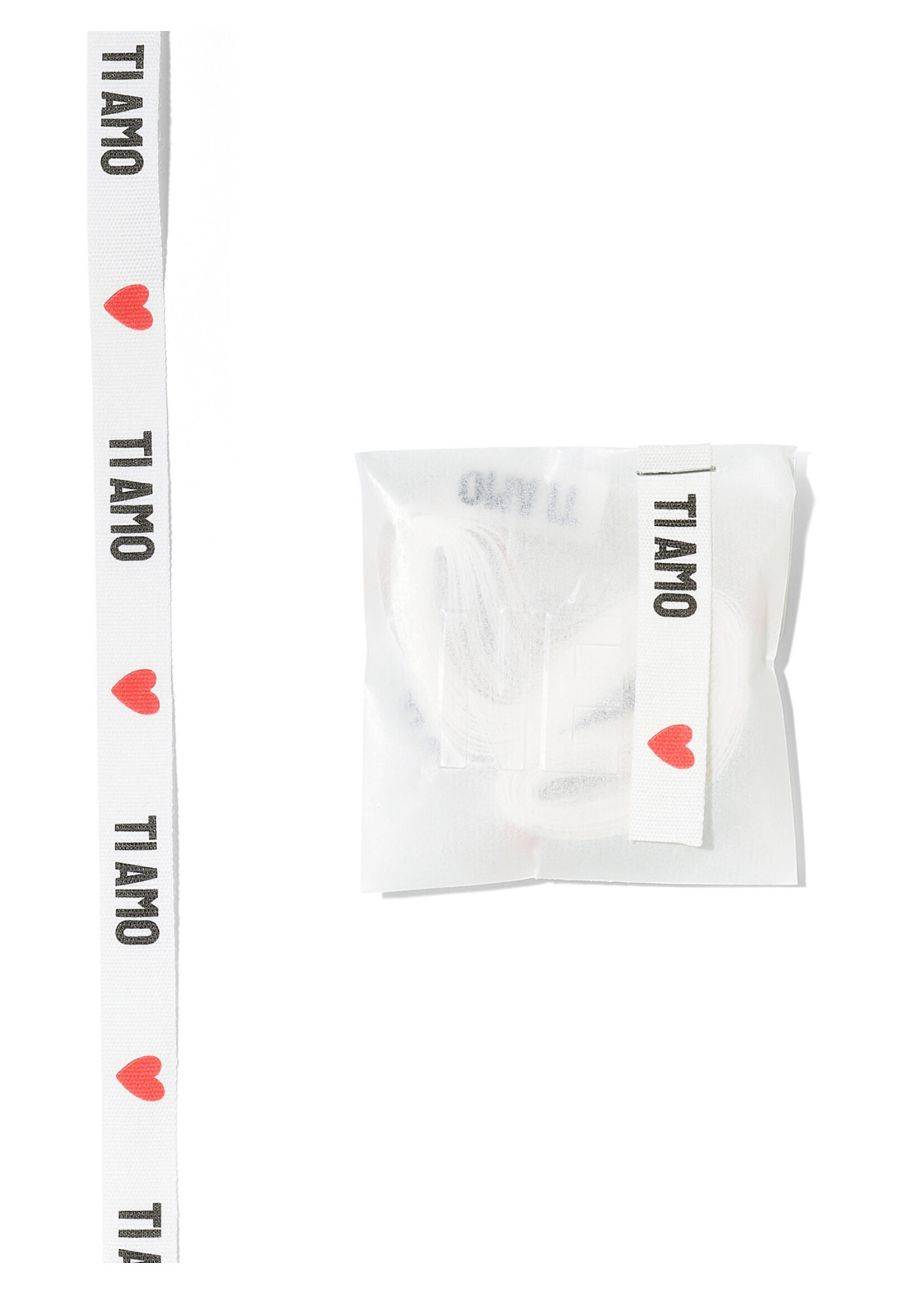 3 Meter TI AMO, Baumwollband in zwei Breiten