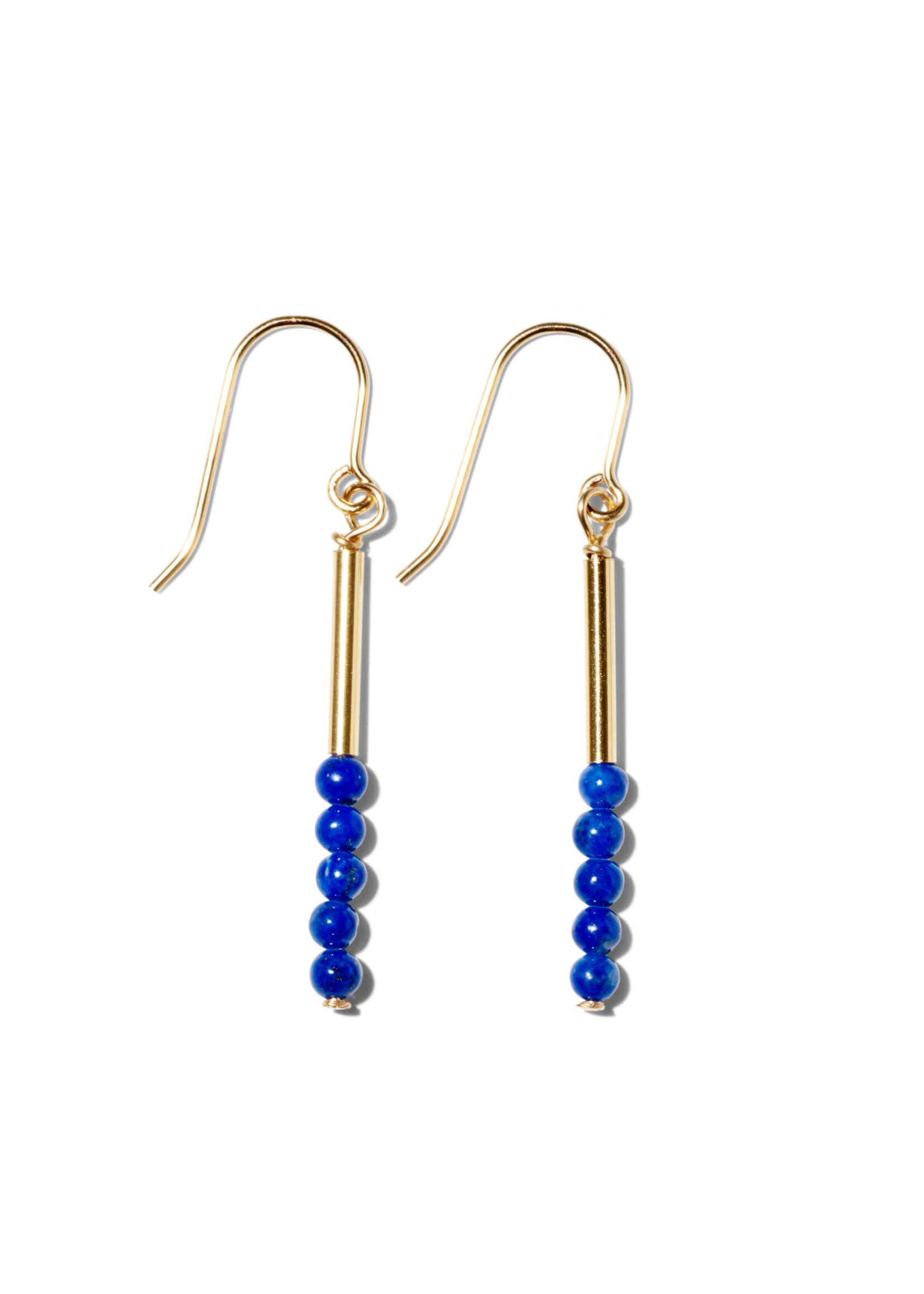MAE, Ohrhänger, 14K gold filled, verschiedene Edelsteine