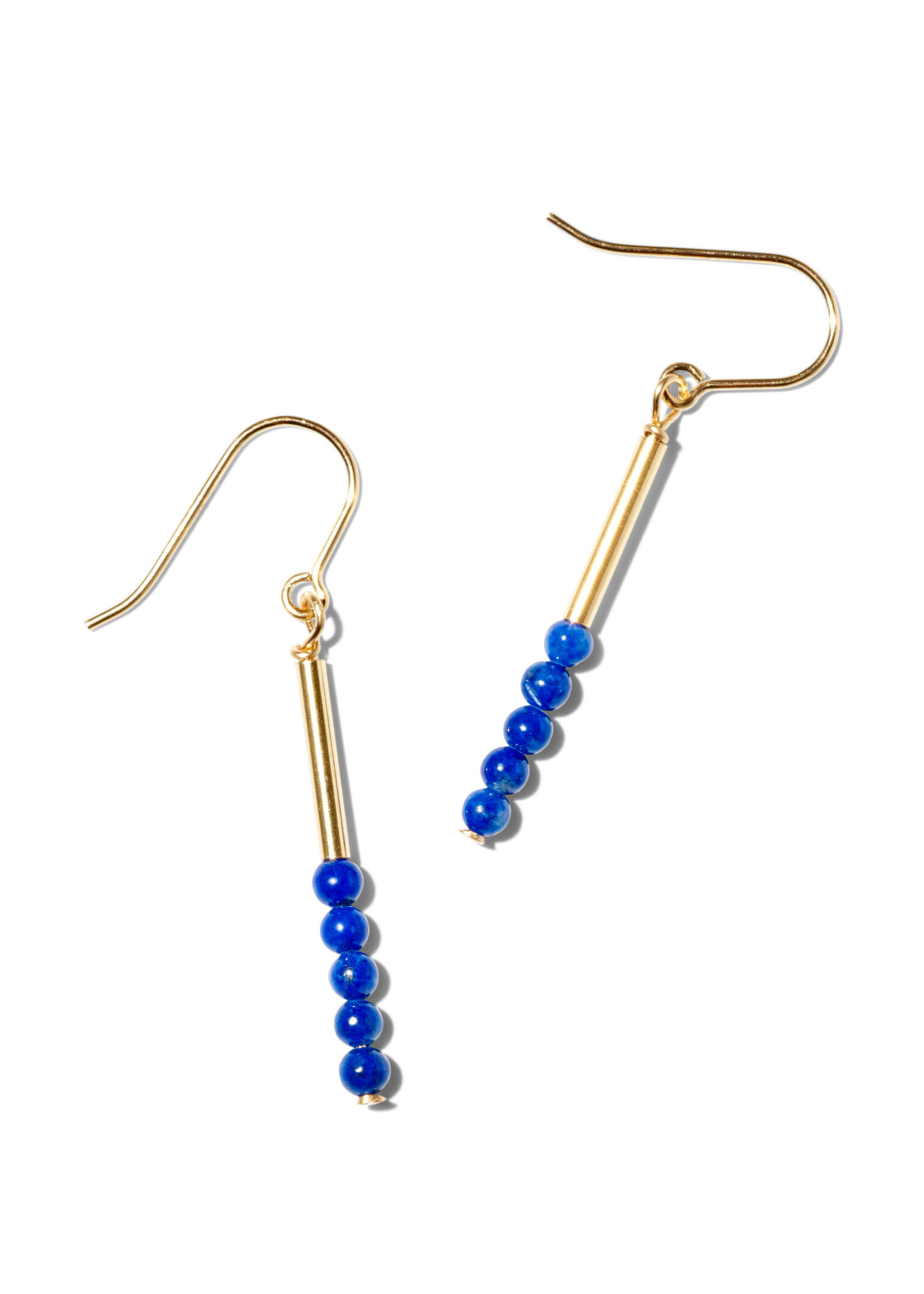 MAE, Ohrhänger, 14K gold filled, verschiedene Edelsteine
