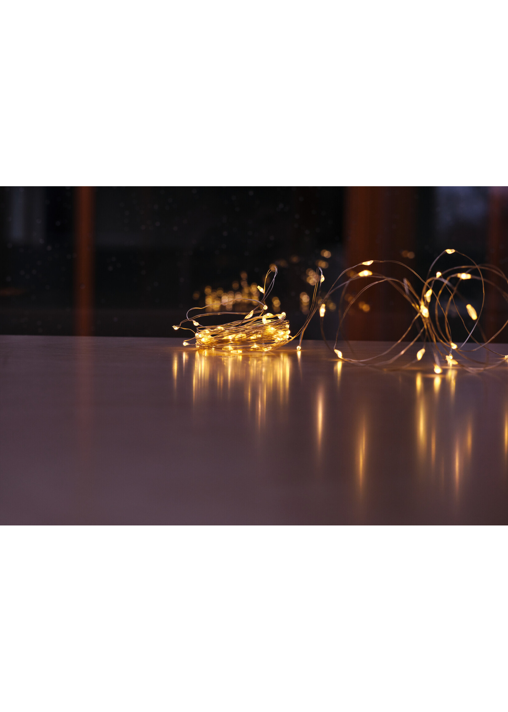 LED Lichterkette Kupfer, 5 und 10 Meter
