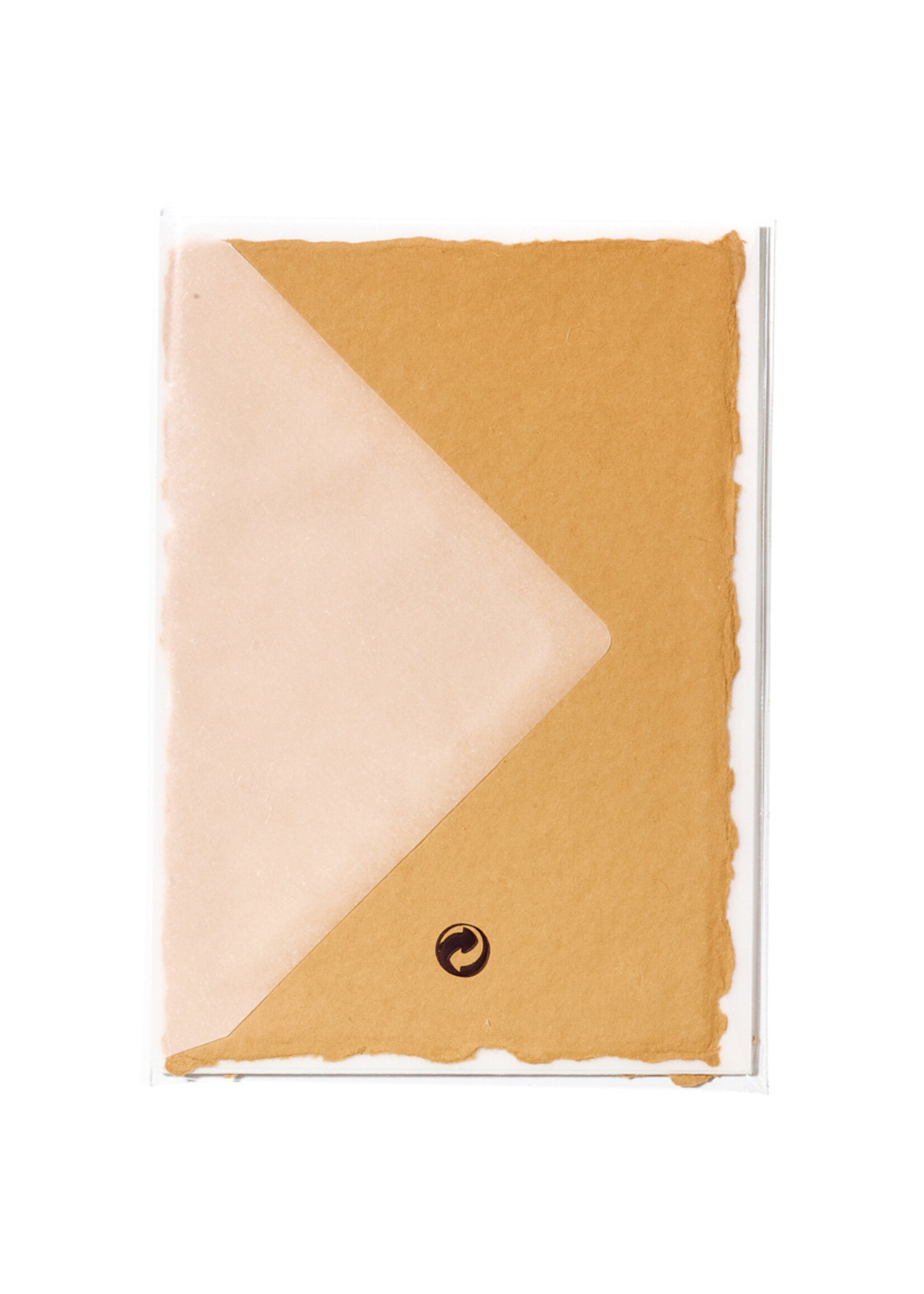 5 handgeschöpfte Baumwollpapiere inkl. Couverts, zwei Formate, DIJON