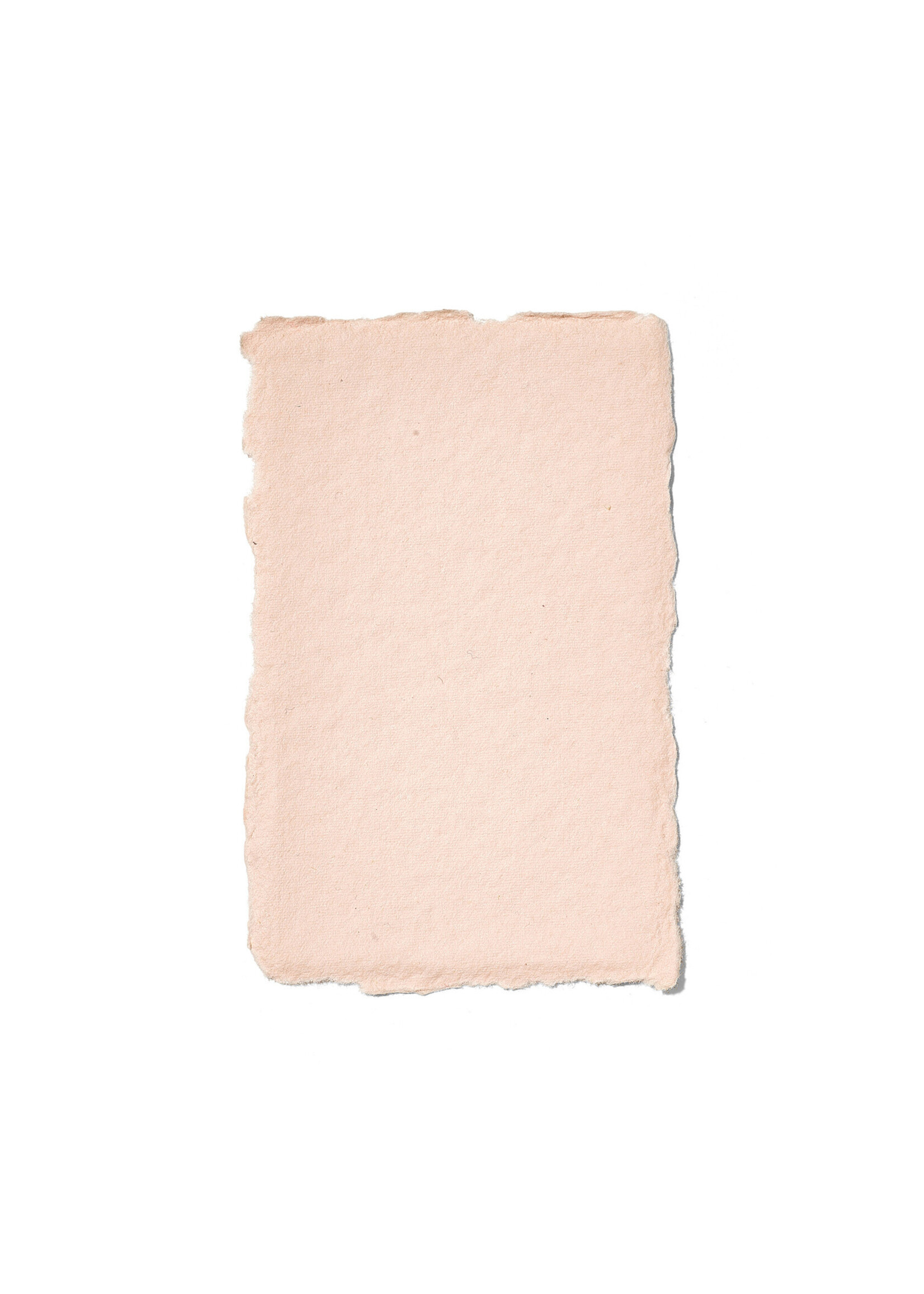 5 handgeschöpfte Baumwollpapiere inkl. Couverts, zwei Formate, HELLROSA