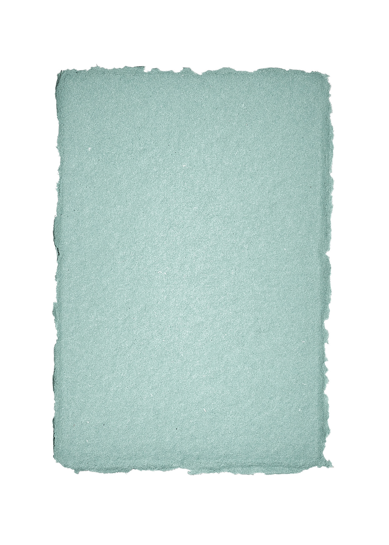 5 handgeschöpfte Baumwollpapiere inkl. Couverts, zwei Formate, EUCALYPTUS