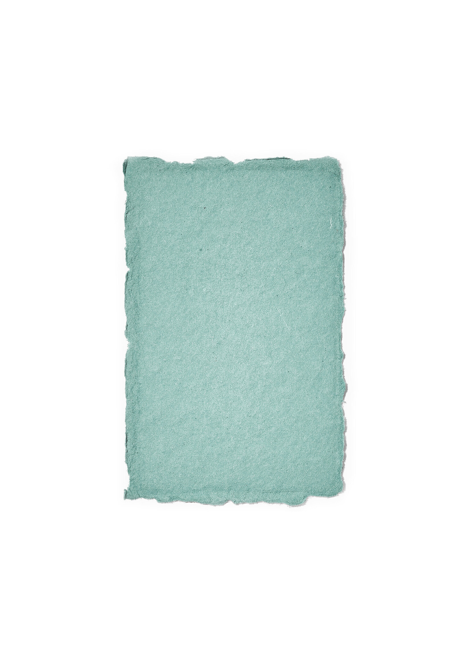 5 handgeschöpfte Baumwollpapiere inkl. Couverts, zwei Formate, EUCALYPTUS