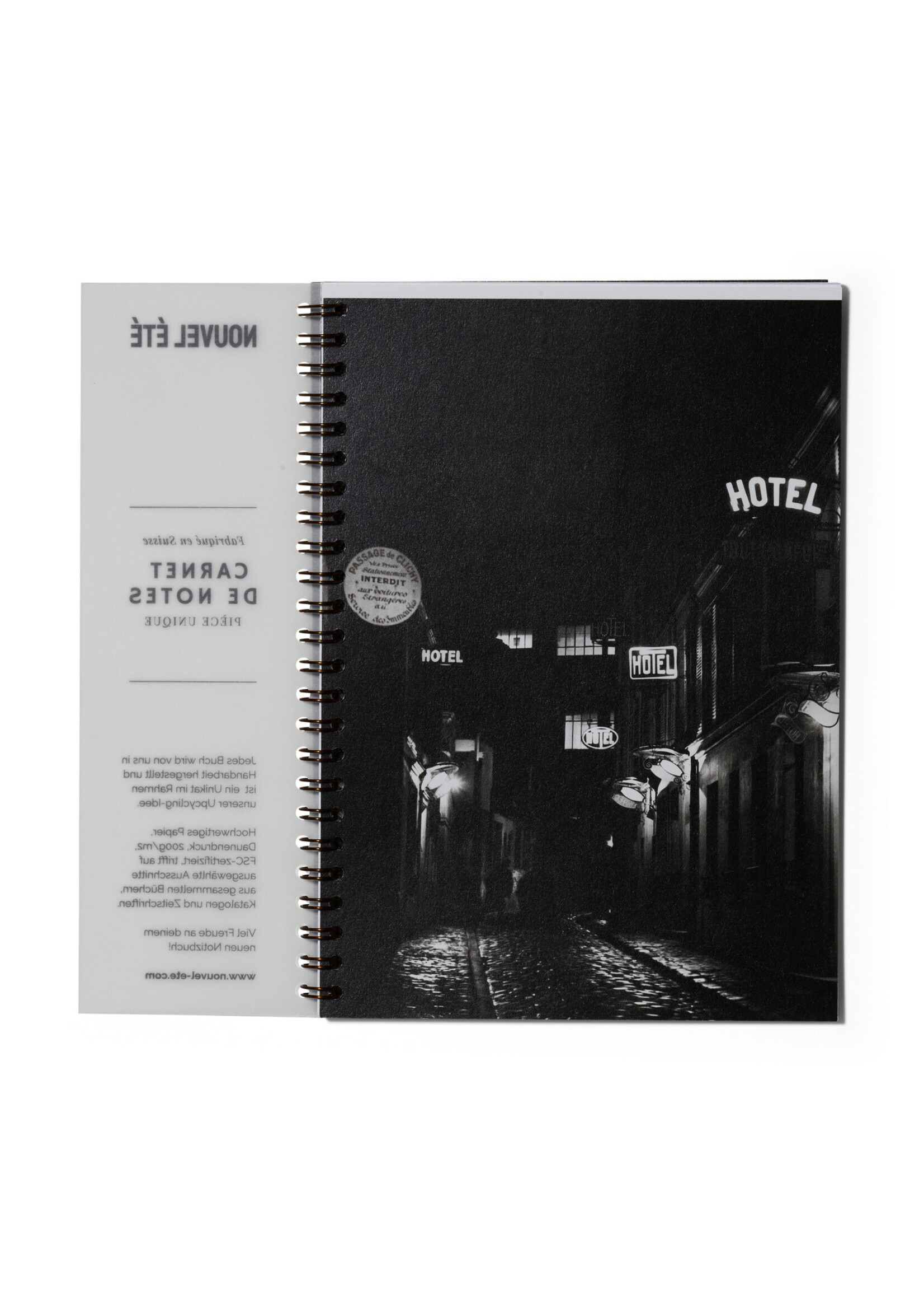 UNIKAT Notizbuch / Carnet de notes - Edition Paris, N°5