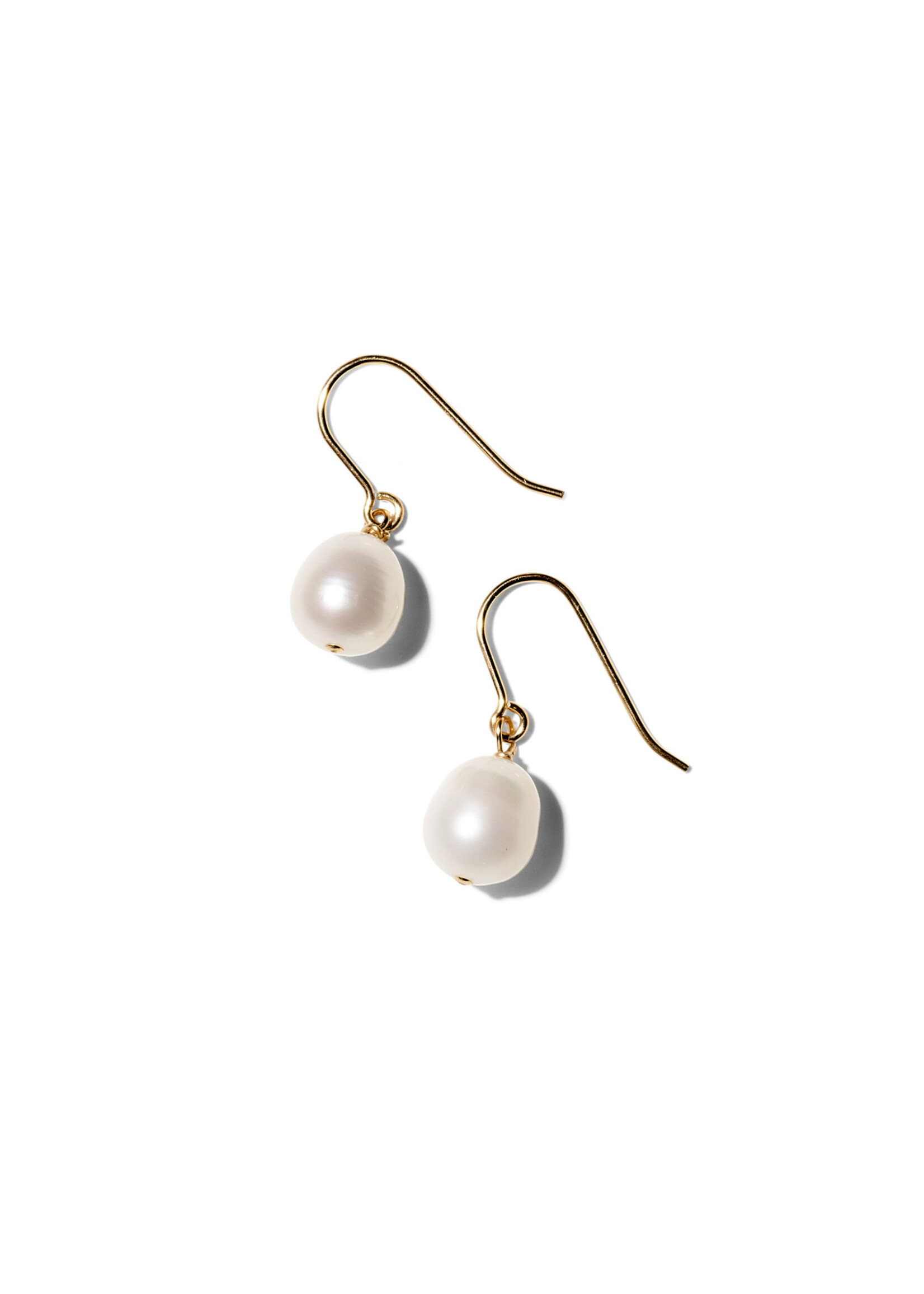 JUSTINE, Ohrhänger, 14K gold filled, Süsswasser Zuchtperle