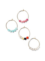 EMMA, Hoops, 14K gold filled, different gem stones