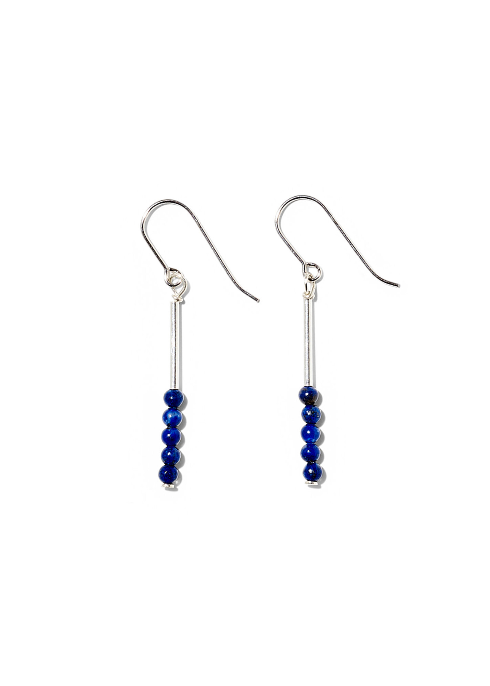 MAE, Ohrhänger, 925 Silber, Lapis Lazuli