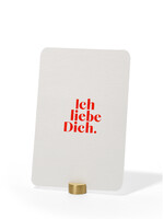RISO Postcard Ich liebe Dich