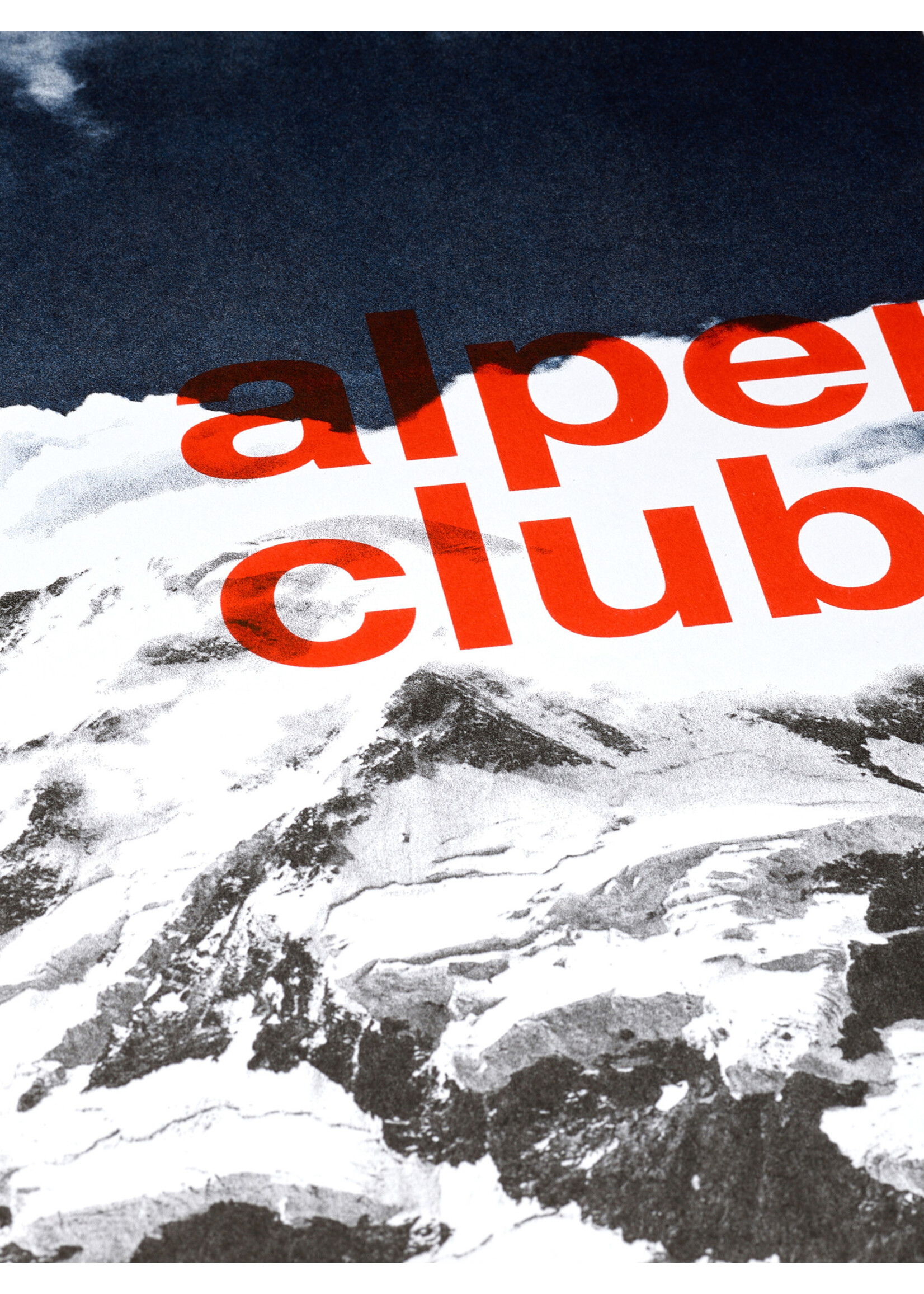 RISO Print, A3, alpen club N° 1, limitierte Auflage
