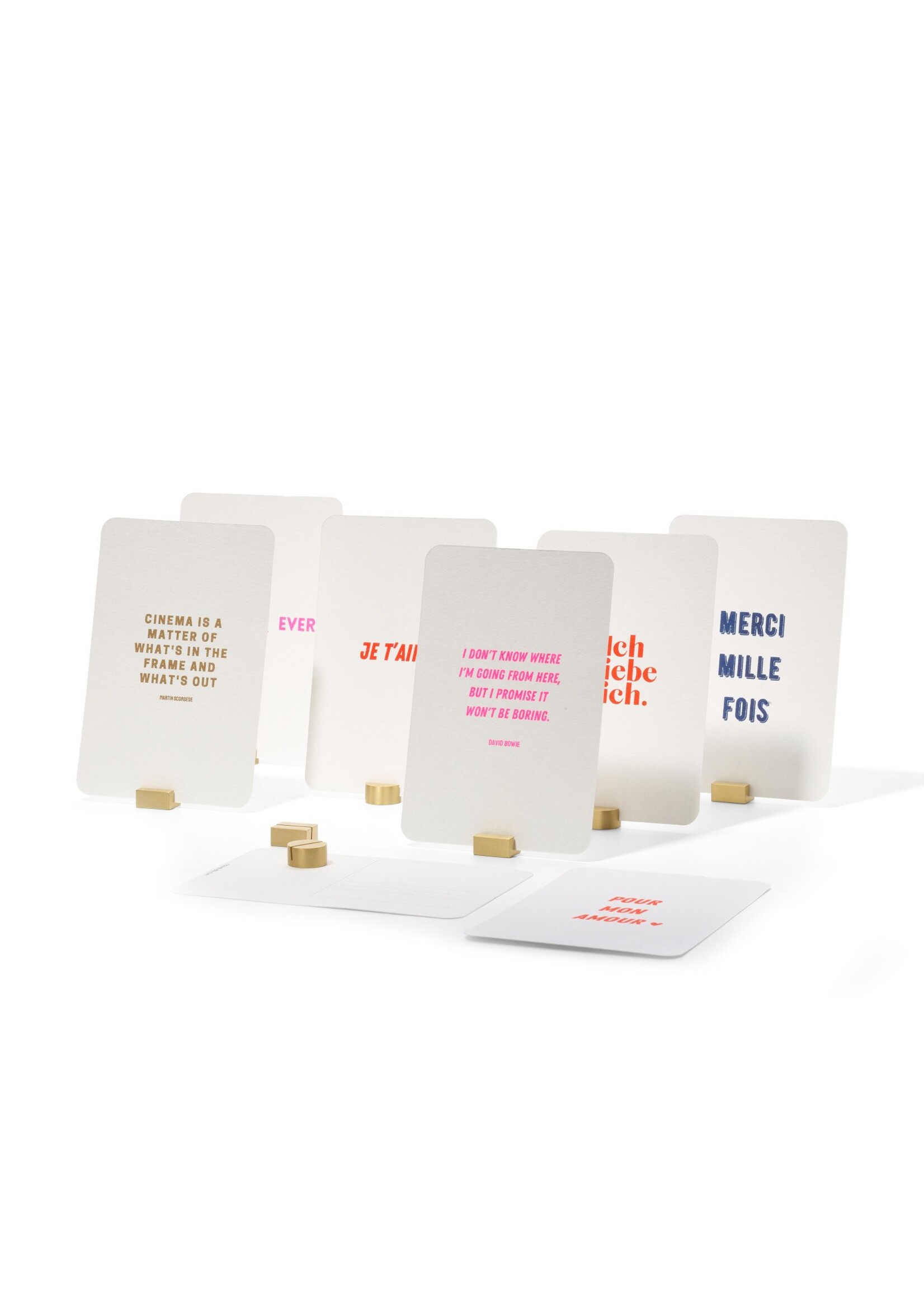 RISO Postcard JE T'AIME
