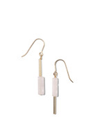 AINO Earrings 14-Karat Gold Filled - Rose Quartz