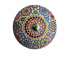 Mosaik-Deckenleuchte