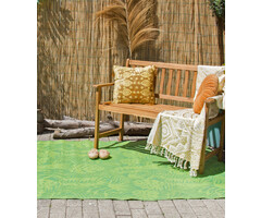 Grüner Outdoor-Teppich