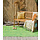 Grün Outdoor-Teppich mit Blumenmuster