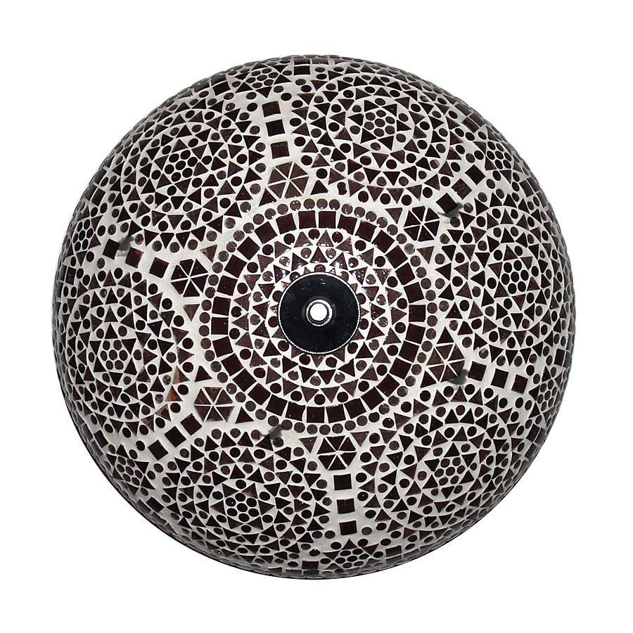 Arabische violette Deckenleuchte mit Mosaik