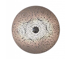 Orientalische Deckenlampe in Weiß