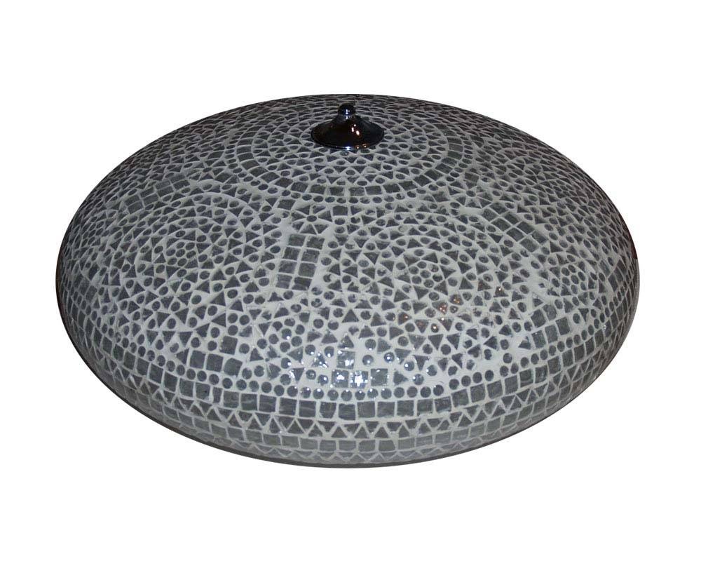 Große orientalische Deckenlampe - Weiß