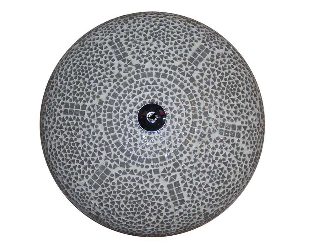 Große orientalische Deckenlampe - Weiß