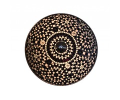 Orientalische Deckenlampe - Schwarz-Weiß
