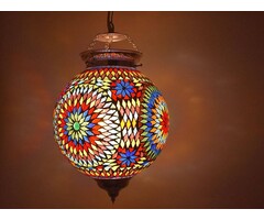 Orientalische Hängelampe bunte