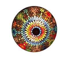 Orientalische Deckenleuchte in Mehrfarbig