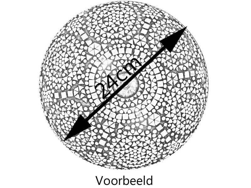 Traditionelle Mosaik-Deckenleuchte in transparentem Design