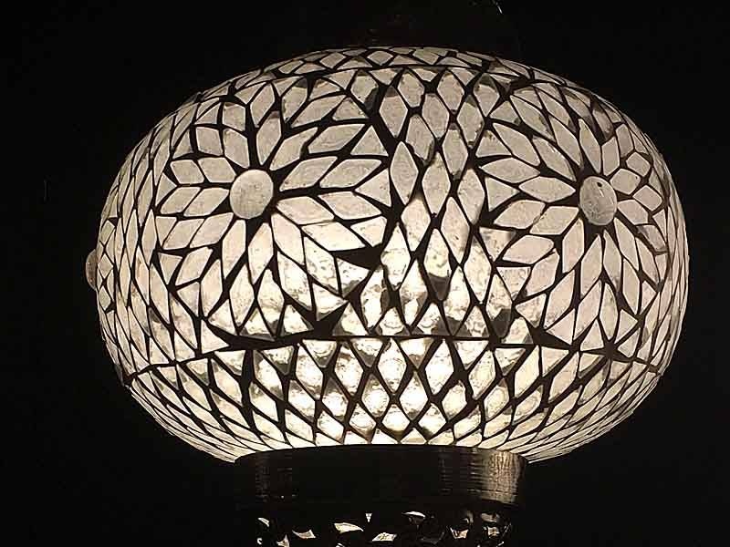 Orientalische Mosaik-Hängelampen