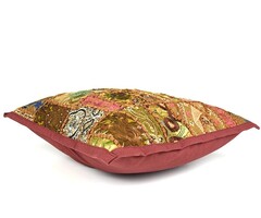 Braunes Kissen aus Indien