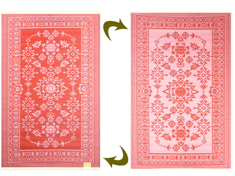 Wonder Rugs Outdoor-Teppich in Pink-Rot