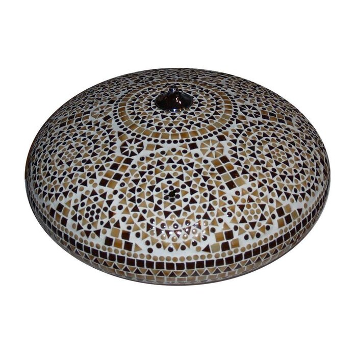 Orientalische Deckenlampe in Braun