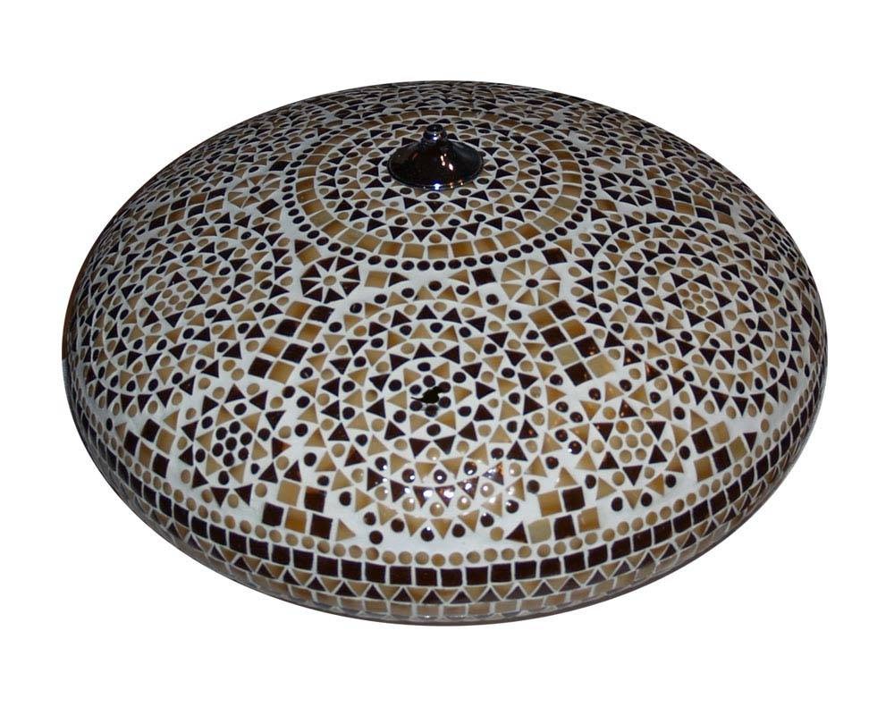 Orientalische Deckenlampe in Braun