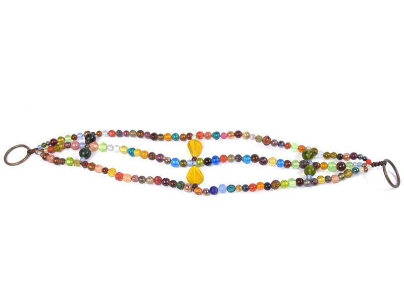 Embrasse für Mehrfarben-Glaskralenvorhang