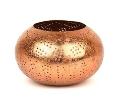 Teelichthalter im orientalischen Kupferstil