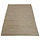 Teppich aus beigem Jute und Leder