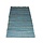 Turkisfarbener Jute-Ibiza-Teppich