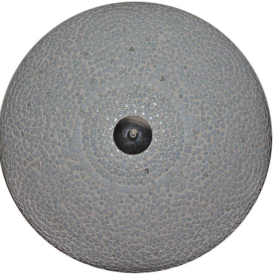 Weiße große Deckenlampe