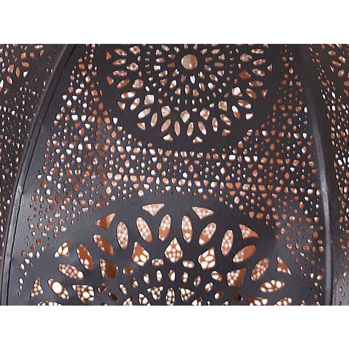 1001-Nacht-Hängeleuchte Schwarz Kupfer