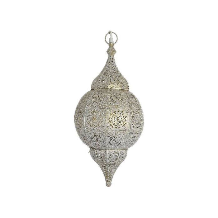 Weiße orientalische Lampe