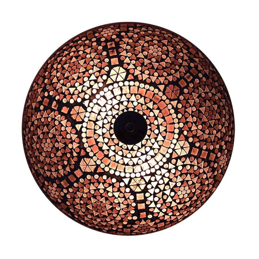 Orientalische Deckenleuchte in Lila