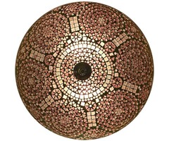 Purpurne orientalische Deckenlampe