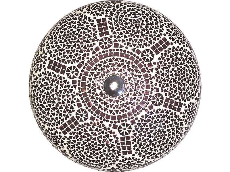 Purpurne orientalische Deckenlampe