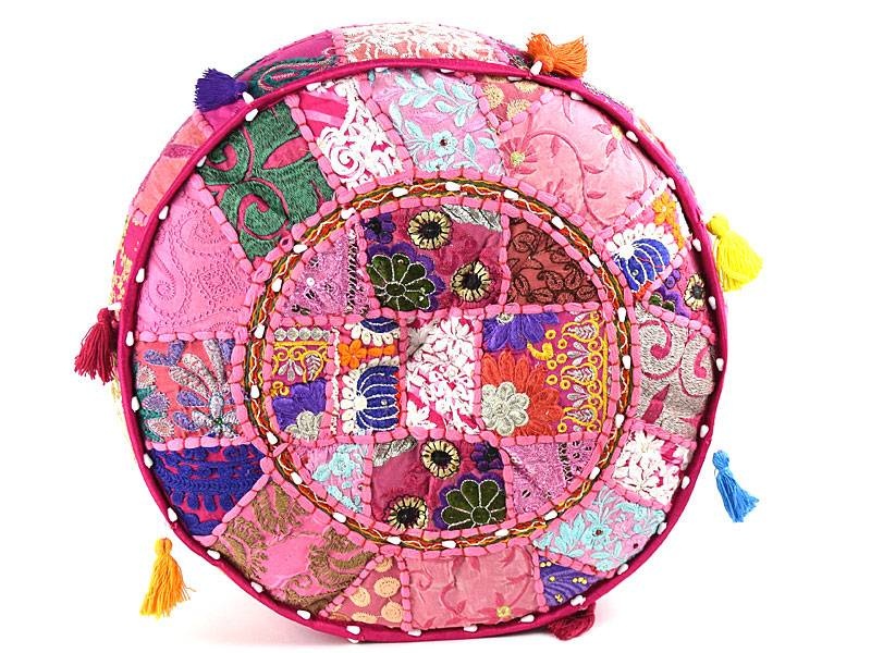 Rosa Bohemian Sitzhocker