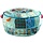 Bohemian Hocker blau/türkis