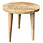 Lotus-Hocker in Naturfarben