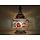 Orientalische Tischlampe mit buntem Kürbisdesign