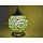 Orientalische Tischlampe in grünem Mosaik