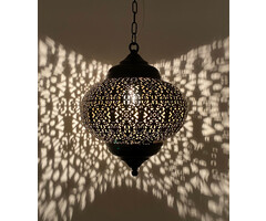 Kleines silbernes Hängelampchen