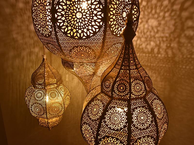 3-teilige Hängelampen-Set Romantica