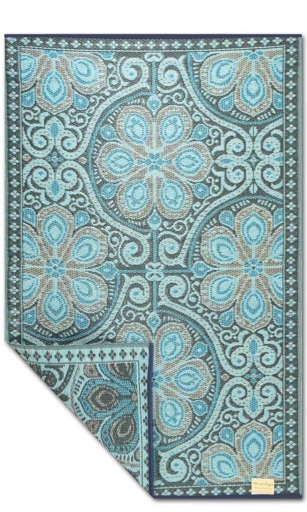 Wonder Rugs Großes magisches blauenes Outdoor-Teppich